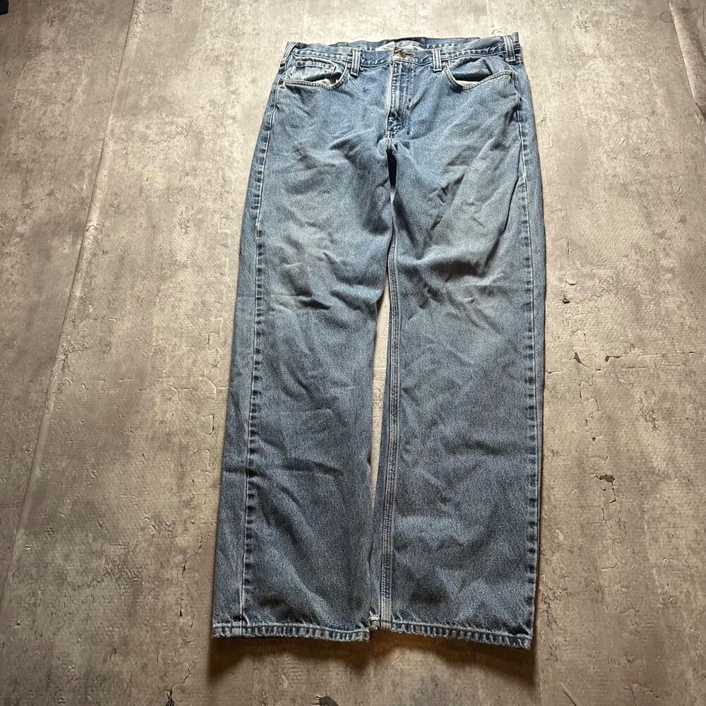 Carhartt Men's Blue Jeans - Picture 4 of 4